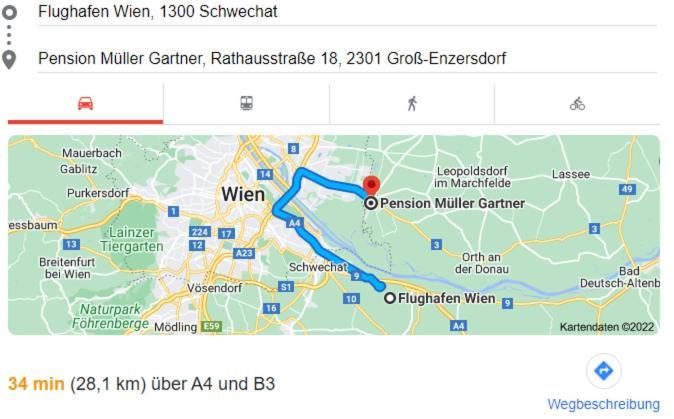 Pension Mueller Gartner Groß-Enzersdorf Exteriér fotografie